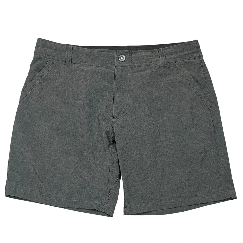 Kuhl Shift Amphibia Hybrid Shorts Mens 36x9 Gray Lightweight Quick Dry Tech 5129